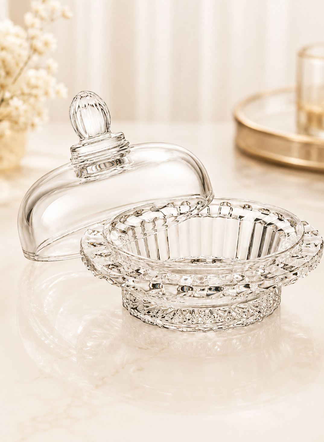 124ml Glass Dessert Cup with Lid, Compact Glass Pudding Cup with Breathable Lid, Reusable Clear Parfait Jar, Suitable for Yogurt Mousse, Ice Cream, Jelly, etc., Mini Glass Bowl with Lid, Ideal for Meal Preparation and Snacks